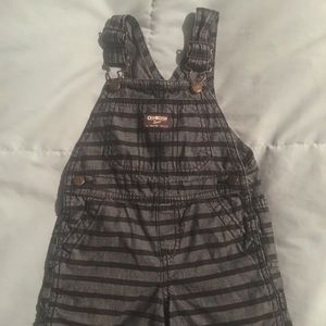 Striped Denim Shortalls by OshKosh